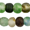 Multicolor Recycled Glass Beads (18mm)