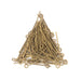 Brass 21 Gauge 1 Inch Eye Pins (Approx 500 pieces) - The Bead Chest