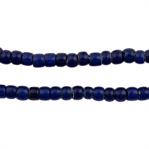 Old Navy Blue Kenya Turkana Beads - The Bead Chest