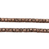 Antiqued Bronze Non-Magnetic Hematite Snake Beads (5mm)