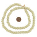 Beige Yellow Padre Beads (9mm) - The Bead Chest