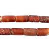Antique Cornaline D'Aleppo White Heart Venetian Trade Beads #17476