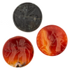 Premium Afghan Carved Stone Cabochons (Set of 3) #17314