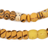 Yellow Mixed Antique Venetian Trade Beads #16474