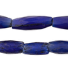 Jumbo Antique Russian Blue Tube Beads #17481