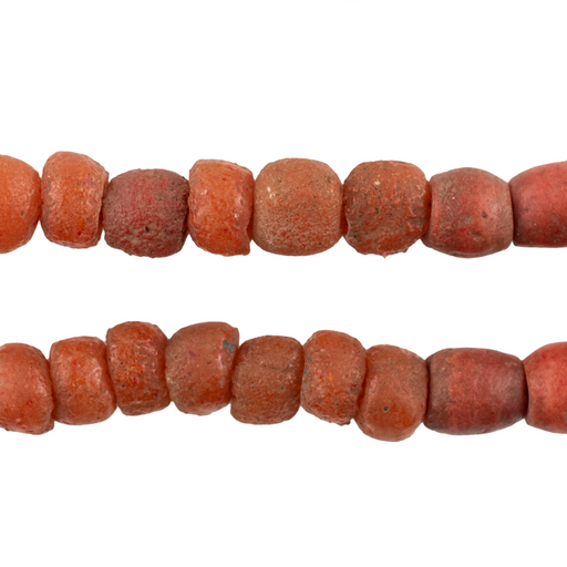 Vintage Yoruba Mock Coral Beads #17262