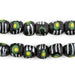 Mixed Black, Yellow, and Green Krobo Beads (10mm) - The Bead Chest
