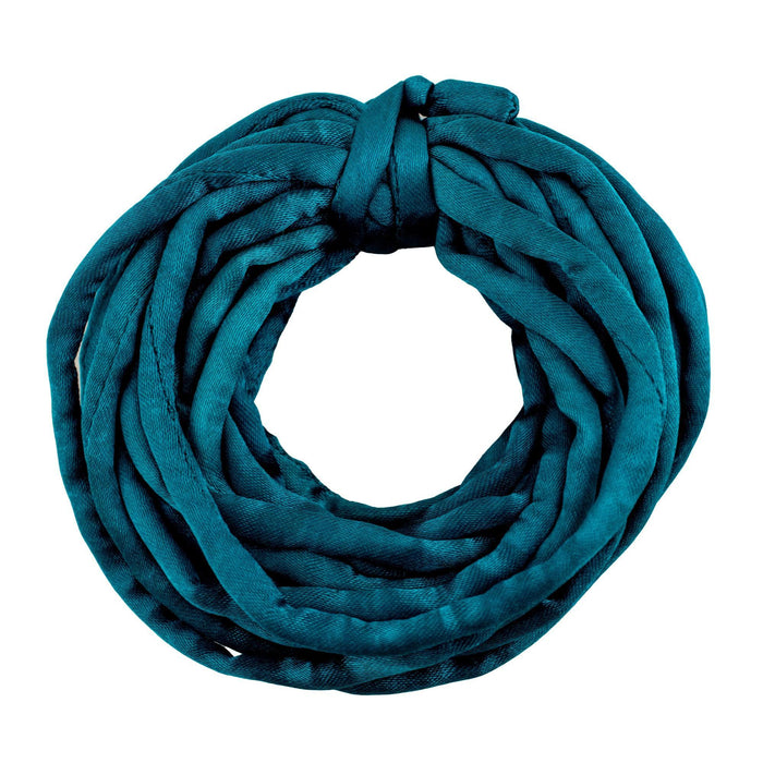 6mm Teal Premium Fabric Cord (16ft)