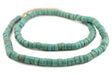 Old Ghana Turquoise Glass Beads - The Bead Chest