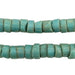 Old Ghana Turquoise Glass Beads - The Bead Chest