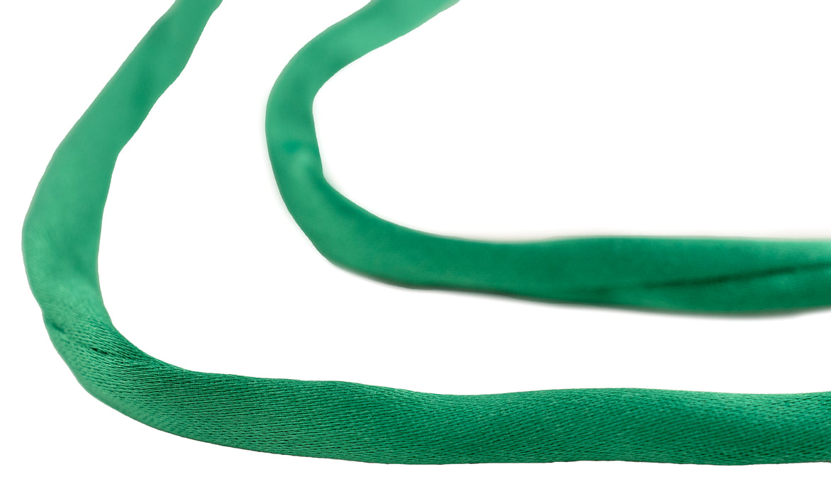 6mm Clover Green Premium Fabric Cord (16ft)