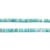 Light Blue Turquoise Afghan Stone Heishi Beads (4mm)