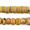 Assorted Antique Venetian Cylinder Eye King Beads #15757