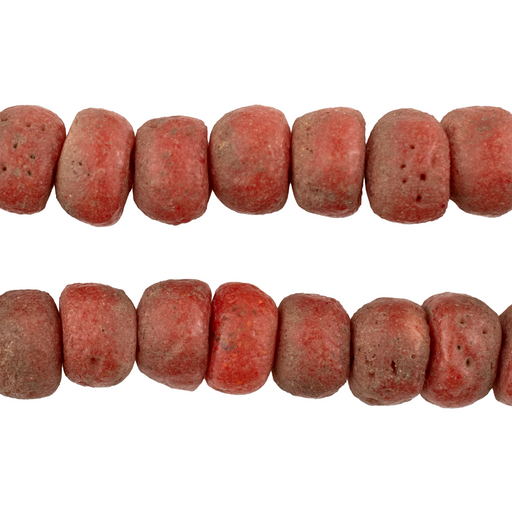 Vintage Yoruba Mock Coral Beads #17268