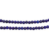 Vintage Round Dark Lapis Lazuli Beads (3-4mm)
