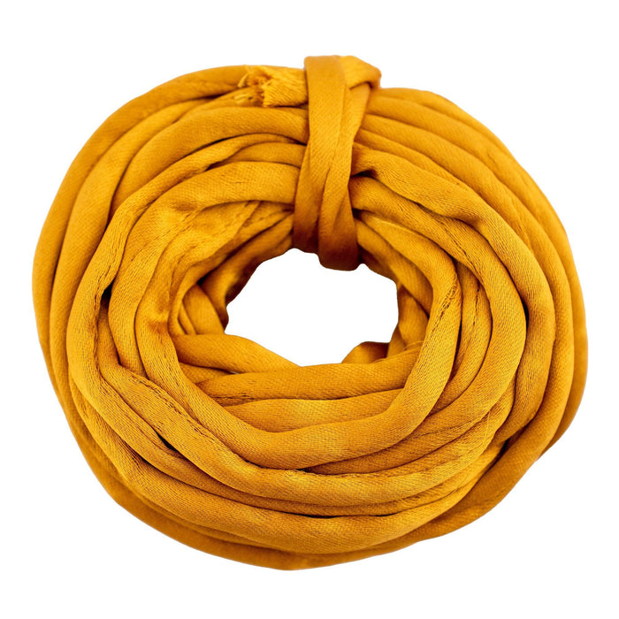 6mm Light Orange Premium Fabric Cord (16ft)