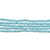 Bright Turquoise Java Glass Seed Beads (2.5mm, 48