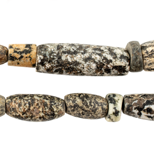 Ancient Mali Granite Stone Beads #17487