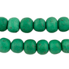Amazonite Moroccan Pottery Beads (Round - 12mm)