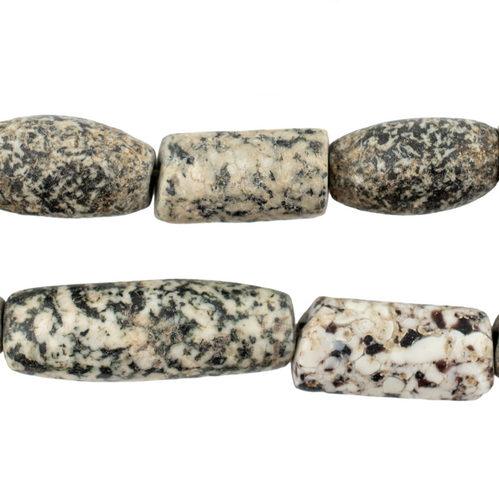 Ancient Mali Granite Stone Beads #17488