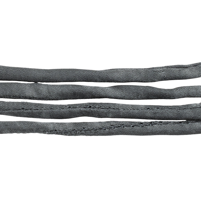 6mm Charcoal Grey Premium Fabric Cord (16ft)