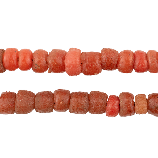 Vintage Yoruba Mock Coral Beads #17273