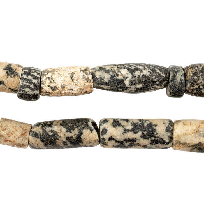 Ancient Mali Granite Stone Beads #17489