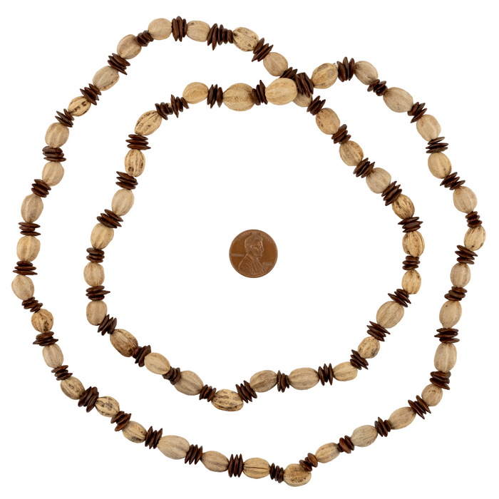 Marbiney and Rukenya Natural Seed Beads Medley
