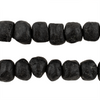 Black Moroccan Pottery Beads (Chunk)