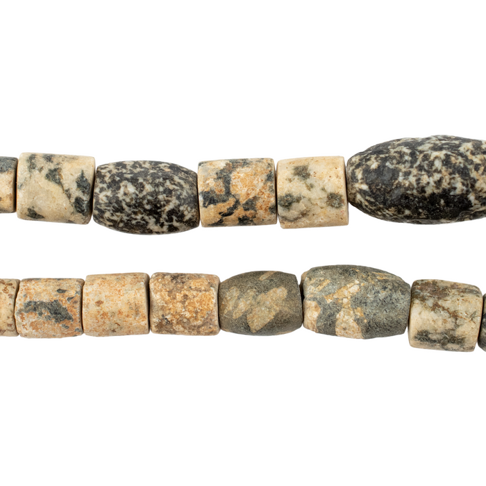 Ancient Mali Granite Stone Beads #17491
