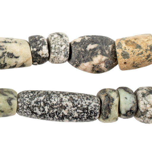 Ancient Mali Granite Stone Beads #17492