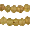 Antique Yellow Vaseline Beads