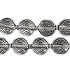 Circular Spiral Silver Beads (15mm)