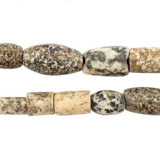 Ancient Mali Granite Stone Beads #17493