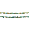 Aqua Green Round Turquoise Beads (3mm)