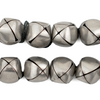 Silver Bell Pendants (16mm)