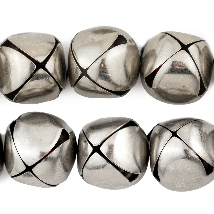 Silver Bell Pendants (20mm)