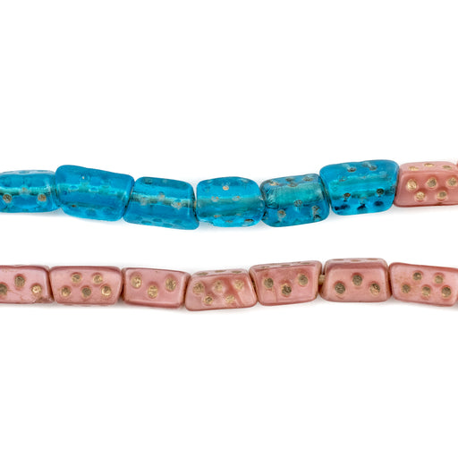 Assorted Vintage Bohemian Dice Beads #15568 - The Bead Chest