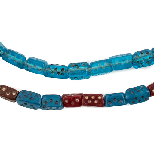 Assorted Vintage Bohemian Dice Beads #15561 - The Bead Chest