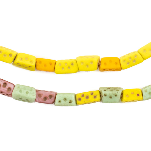 Assorted Vintage Bohemian Dice Beads - The Bead Chest