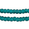 Translucent Teal Padre Beads (6mm)