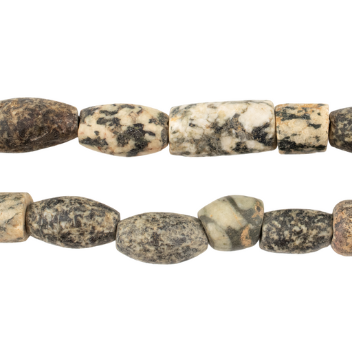 Ancient Mali Granite Stone Beads #17471