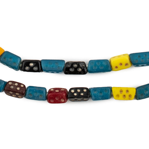 Assorted Vintage Bohemian Dice Beads #15556 - The Bead Chest
