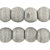 Round Grey Bone Beads (18mm)