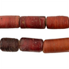 Antique Cornaline D'Aleppo White Heart Venetian Trade Beads #17225