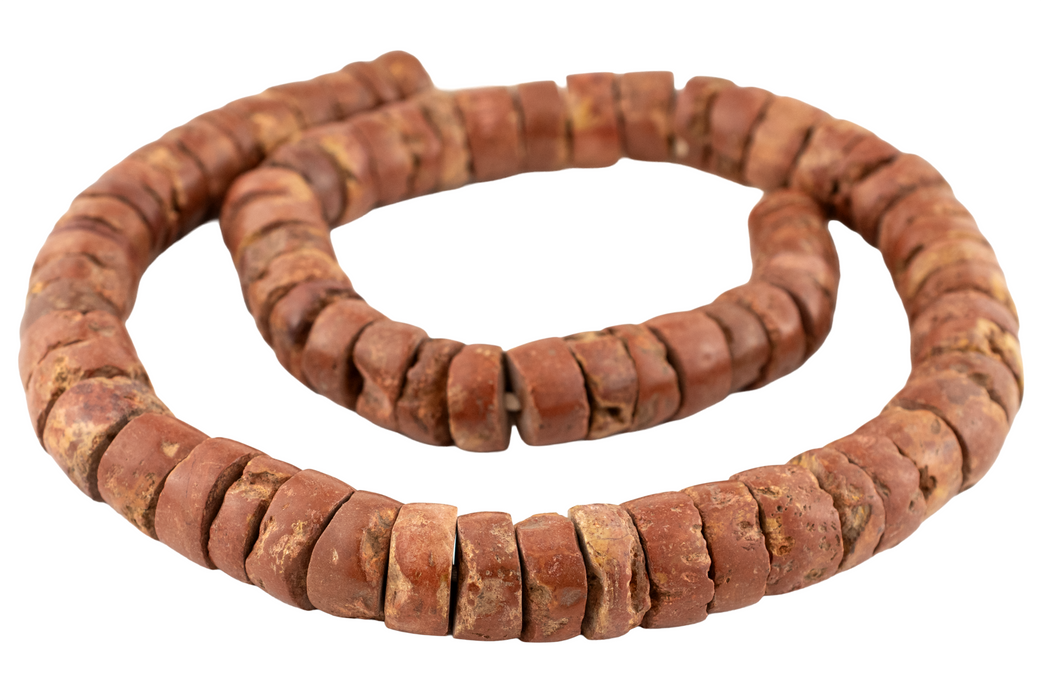 Jumbo Bauxite Disk Beads (19mm)