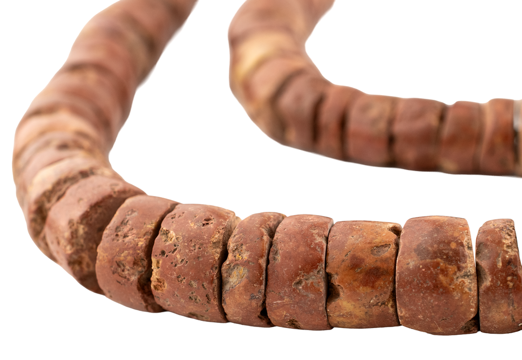 Jumbo Bauxite Disk Beads (19mm)