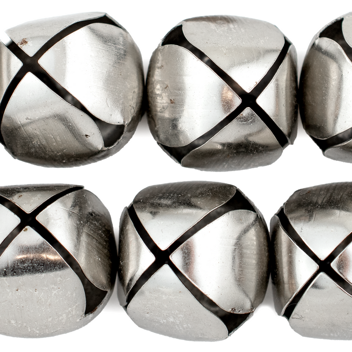 Jumbo Silver Bell Pendants (30mm)