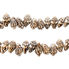Dark Brown Tiger Natural Shell Beads