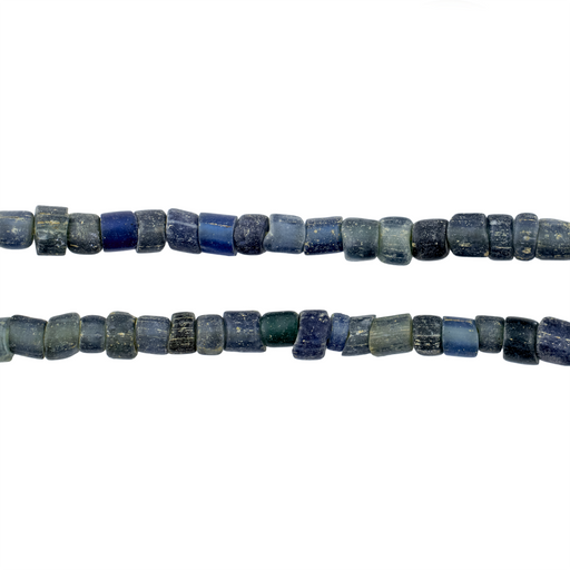 Rare Translucent Blue Ancient Djenne Nila Glass Beads
